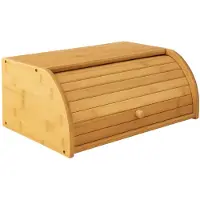 INNE - Broodtrommel - bamboe - rolluik - 40,5x27x16 cm