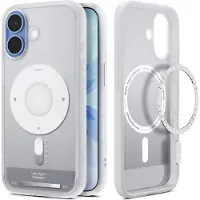 Spigen Ultra Hybrid Backcover MagSafe voor de Apple iPhone 17 - Classic Silver