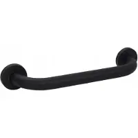 Bisk - Badkamer Handgreep - 30,5 cm - Zwart - Roestvrij Staal