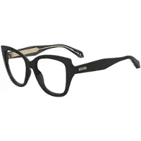 Moschino MOS665 52/17/140 Zwarte Acetaat monturen VROUW MOS665