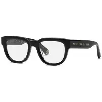 Philipp Plein VPP146M 51/21/150 Zwart glanzend Acetaat MAN VPP146M