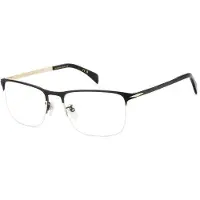 David Beckham Bril - - DB 1146 - Metaal - Mat zwart goud - 55/19/150