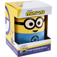 Keeeper opbergbox Minions 'bob', 6 liter, blauw/geel