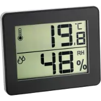 TFA-Dostmann 30.5027.01 30.5027.01 Thermo- en hygrometer Zwart