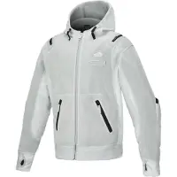 Alpinestars Moflow Air Tech Hoodie, stoffen jas ,lichtgrijs/zwart ,M