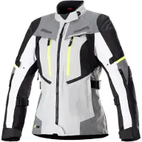 Alpinestars Stella Bogota' Pro Drystar Jas IJsgrijs Donkergrijs Maat S
