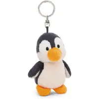 Nici Pinguïn Sleutelhanger 10cm - grijs - Trouwe metgezel voor rugzak of tas, sleutelhanger voor klein en groot | 61854