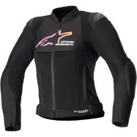 Alpinestars Stella SMX Air Dames textieljas Zwart/Pink M Dames