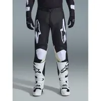 Alpinestars Racer Air Riway Crossbroek Zwart/Wit 36 Mannen