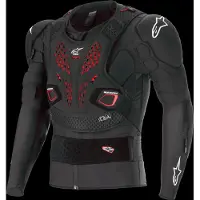 Alpinestars Bionic Pro V3- Protectorjas Jack Zwart/Rood/Wit XL Mannen
