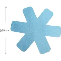 Excellent houseware Afstandsringen voor koekenpannen, 18 cm, 5 stuks.