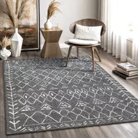 Muratap Boho vintage | laagpolig vloerkleed | modern tapijt | woonkamer, slaapkamer |