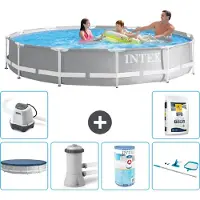 Intex Prism Frame Zwembad, rond - 366x76 cm - 7-delig, model S31922
