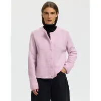 SELECTED WOMEN Dames Truien & Vesten Slflulu New Ls Knit Cardigan - Lila - Maat XL