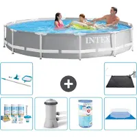 Intex Prism Frame Zwembad, rond - 366x76 cm - 7-delig, model S31944