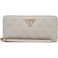 GUESS Portemonnee 'Laurel II' sand / wit