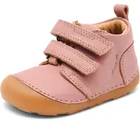 Bisgaard Babyschoen - Op blote voeten Carter - Rose - - 23 - Babyschoenen
