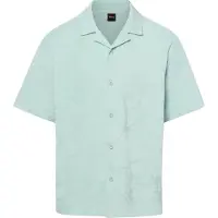 HUGO BOSS Overhemd ' We_Flower ' mintgroen