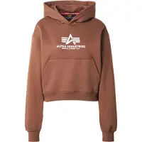 Alpha industries Sweatshirt ombergrijs / pastelroze
