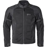 GMS FiftySix.7 Zwarte Textiele Motorjas Maat M