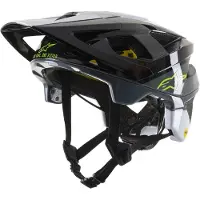 Alpinestars Vector Tech Pilot Mips Helm Zwart / Wit / Grijs