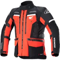 Alpinestars Bogotá Pro Honda, textieljas Drystar ,Lichtrood/Zwart ,S