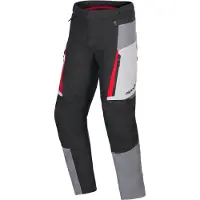 Alpinestars Honda ST-1, waterdichte stoffen broek ,Lichtgrijs/Donkergrijs/Zwart/Rood ,L
