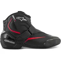 Alpinestars SMX-1 R V2, korte laarzen ,zwart/rood ,43 EU