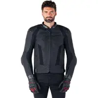 Alpinestars Missile V3, leren jas ,zwart/zwart ,52