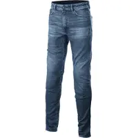 Alpinestars Argon Slim Fit Denim Motorfiets Textiel Broek Maat
