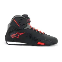 Alpinestars Sektor, schoenen ,Zwart/Lichtrood ,10.5 US