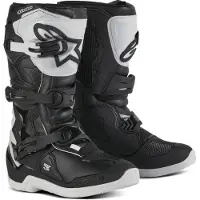 Alpinestars Tech 3S Youth Schoenen Wit Zwart Maat US 6