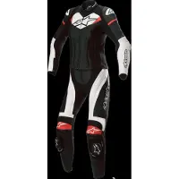 Alpinestars Stella Gp Plus 2 Pc lederen pak Zwart Wit Helder Rood Maat 40