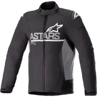 Alpinestars SMX, textieljas waterdicht ,zwart/grijs ,XL