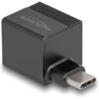DeLOCK Adapter naar Gigabit LAN mini - Netwerkadapter - USB-C - Gigabit Ethernet x 1 - Zwart