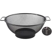 MPLCo Vergiet - RVS - Zwart - 26cm - Gaas