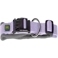Hunter Halsband Neoprene Lavendel&Grijs - Hondenhalsband - Xs-S