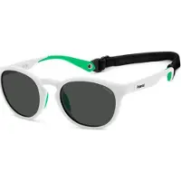 Polaroid Sport Zonnebril PLD 7050/S 52/21/140 Witte Polymethylpentene UNISEX PLD 7050/S