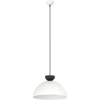 Emibig Hanglamp LUNARO, zwart-wit, 1xGX53x10W, metaal, afmetingen: 140x40x40cm, IP20,