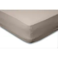 Eleganzzz Hoeslaken Katoen Perkal 35cm Hoekhoogte - Zand - hoeslaken 80x200cm - Hoeslakens - Eenpersoons
