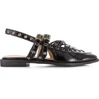 Steve madden Galanti black patent slingback sandalen dames