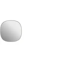Muuto Framed spiegel Grey-clear, 40x40 cm