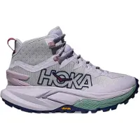 Hoka One One - Dames wandelschoenen - Mafate Hike W Ambient Blue/Blueberry voor Dames - Maat 39 1/3 - Roze