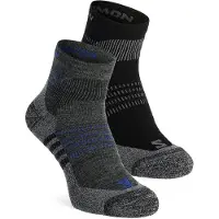 Salomon X Ultra Access Quarter 2-Pack Merinowol Wandelsokken
