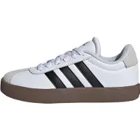 Adidas Sneakers 'VL Court 3.0' lichtgrijs / zwart / wit