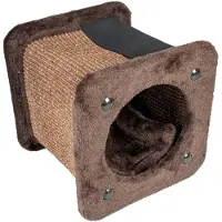Duvo+ duvoplus relax! krabtunnel Square 30x30x28cm bruin
