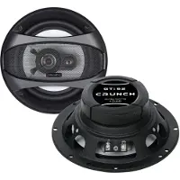 Crunch GTI-62 3-weg triaxiale inbouwluidspreker 180 W Inhoud: 1 paar