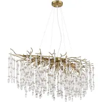 Globo Hanglamp Gloria 120cm goud