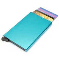 Dstrct Figuretta - metallic pasjeshouder Aluminium | Maat 1
