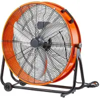 DUOKU Ventilator - - 24 Inch - Hoge Snelheid - 3 Snelheden - 8700 CFM